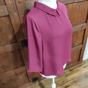 Forever 21 Fuschia Blouse